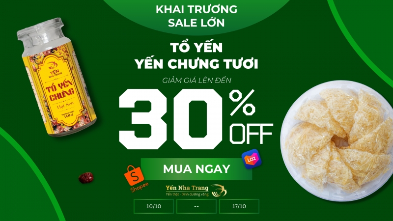 KHAI TRƯƠNG YẾN NHA TRANG: Đại tiệc ưu đãi lên đến 30%