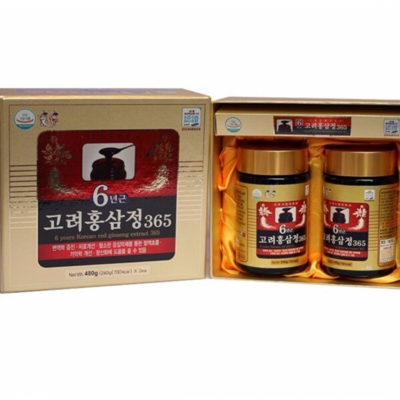 Cao Hồng Sâm 365 240G x 4