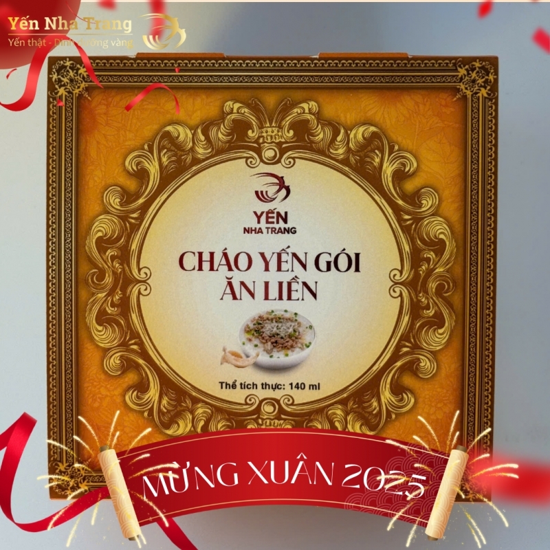 Cháo yến gói ăn liền
