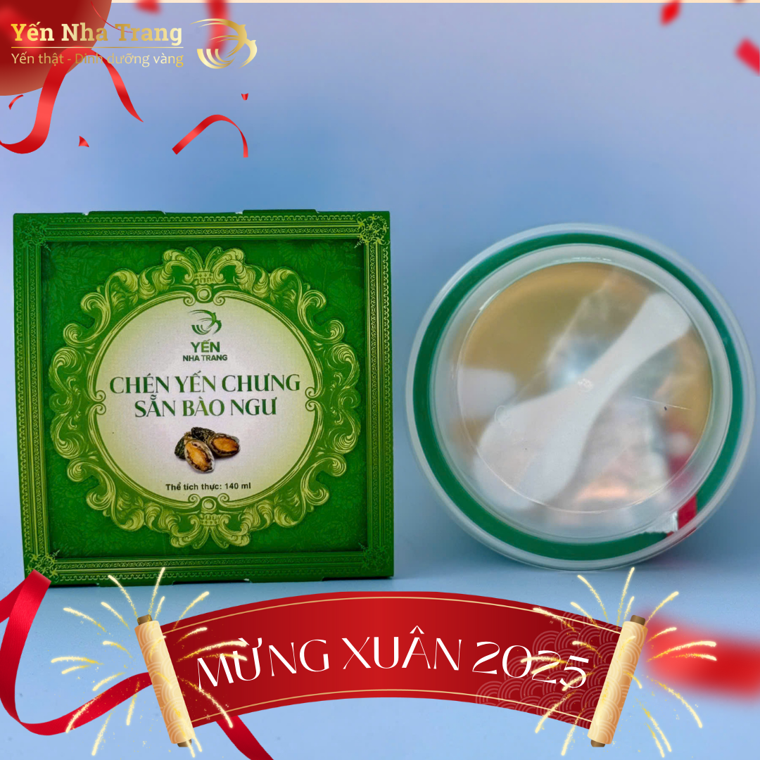 Chén yến chưng sẵn bào ngư