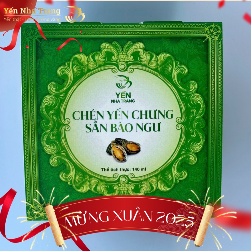 Chén yến chưng sẵn bào ngư