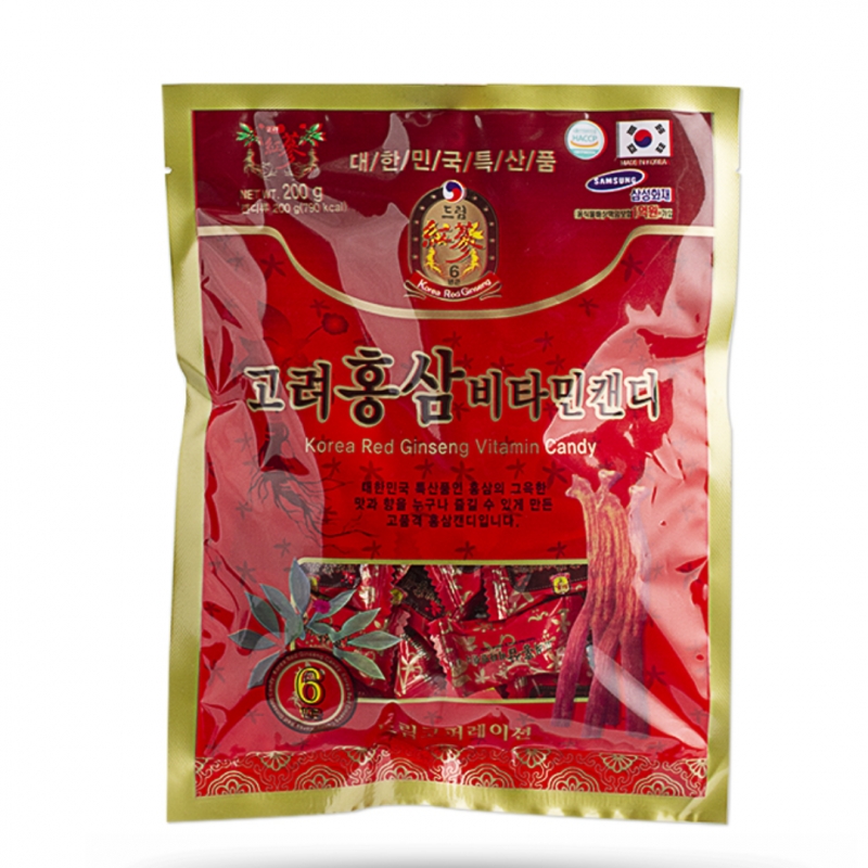 Kẹo Hồng Sâm Vitamin 200g