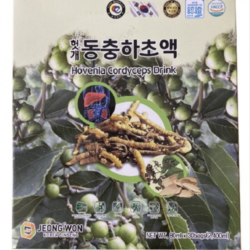 Nước Bổ Gan Đông Trùng JeongWon - 30 gói