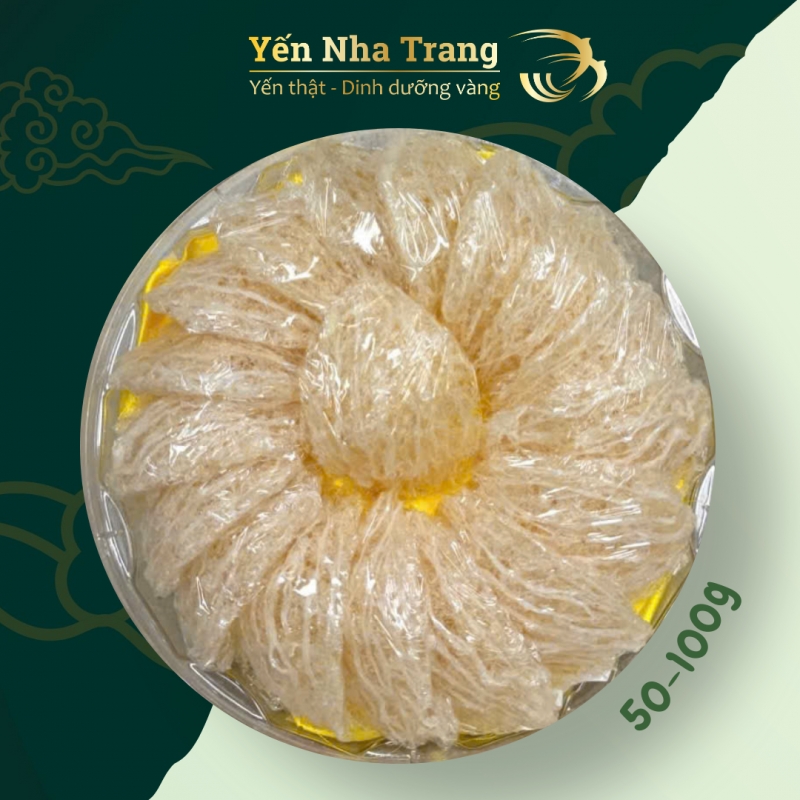 Tổ Yến Tinh Chế - Tinh Chế Bạch Yến - Tinh Chế Bạch Yến 30% Vụn 70% Sợi