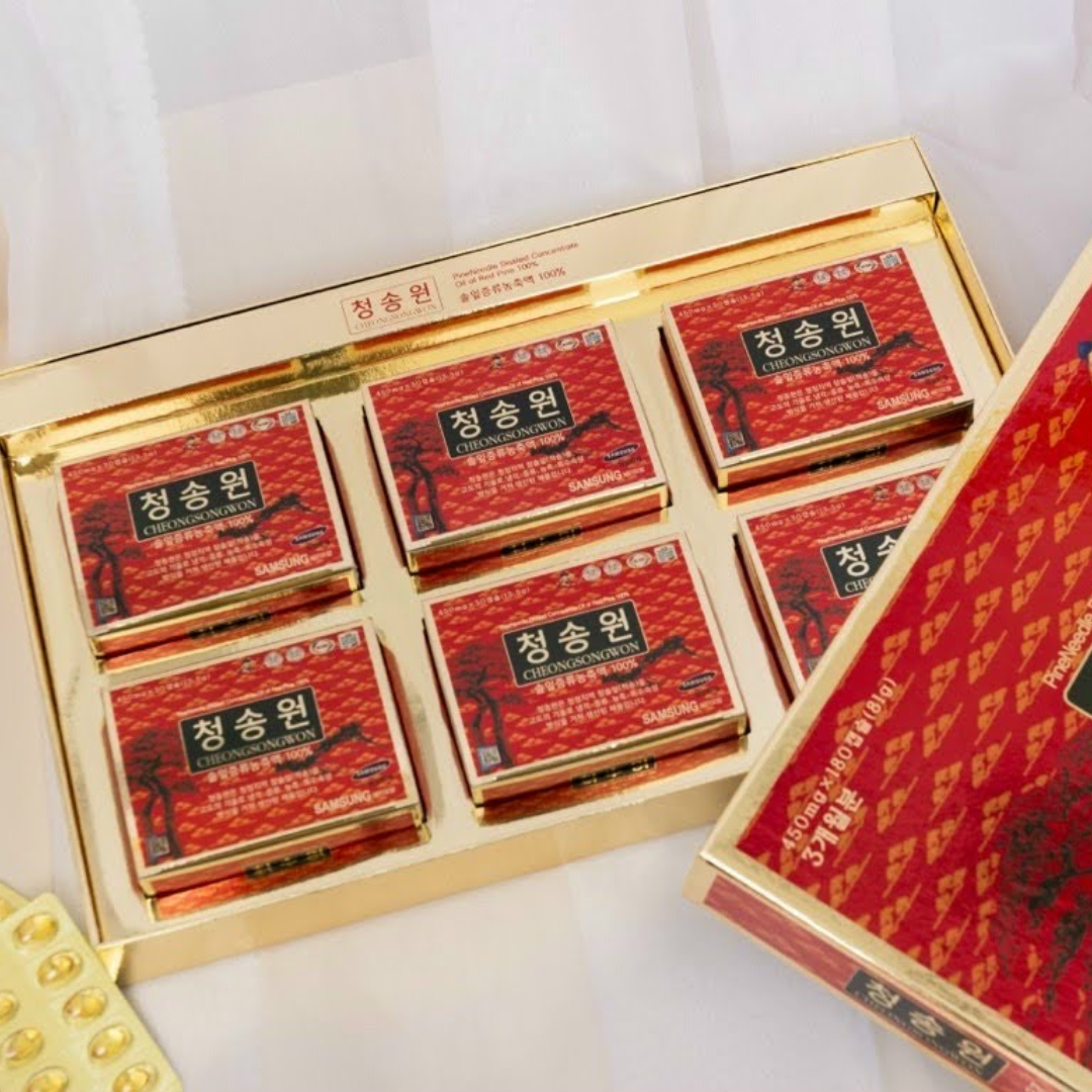 Viên dầu thông CHEONSONGWON ĐỎ