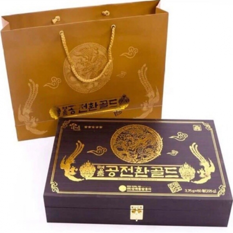 Viên Đông Trùng Gỗ Đen 2 TEM 60 VIÊN