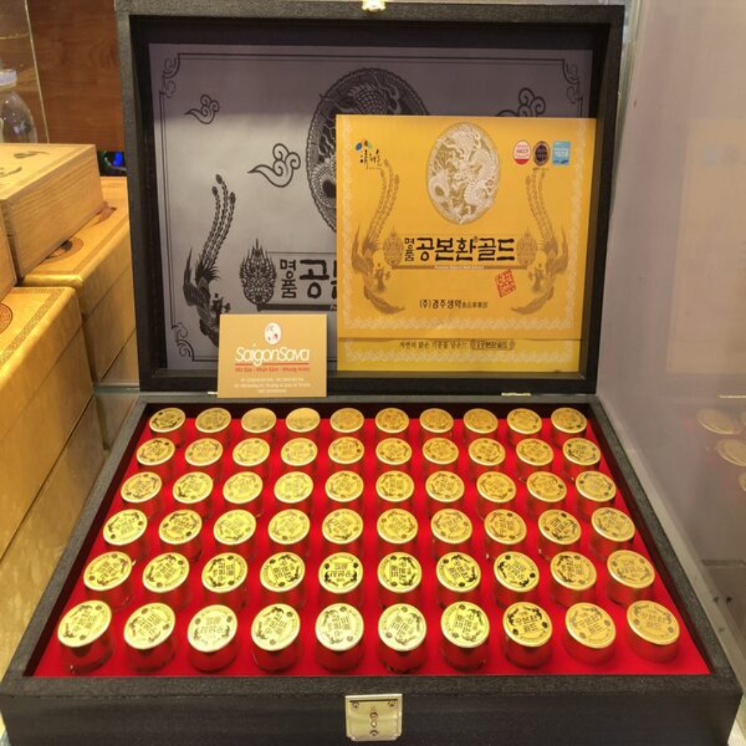 Viên Đông Trùng Gỗ Đen 2 TEM 60 VIÊN