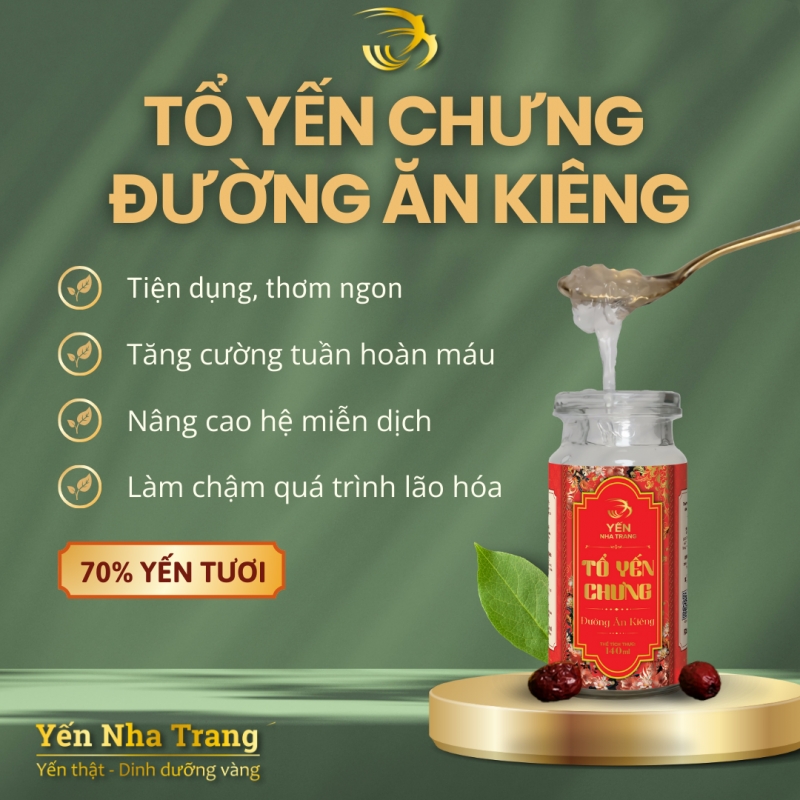 Yến chưng tươi Đường Ăn Kiêng