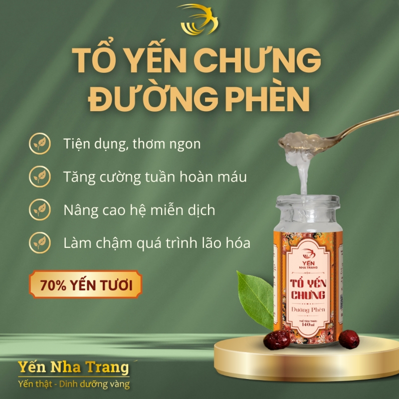 Yến chưng tươi Đường Phèn