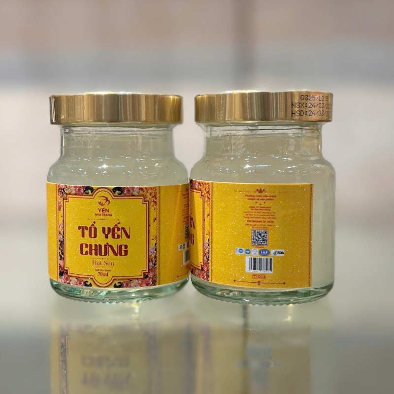 Yến chưng tươi Hạt Sen