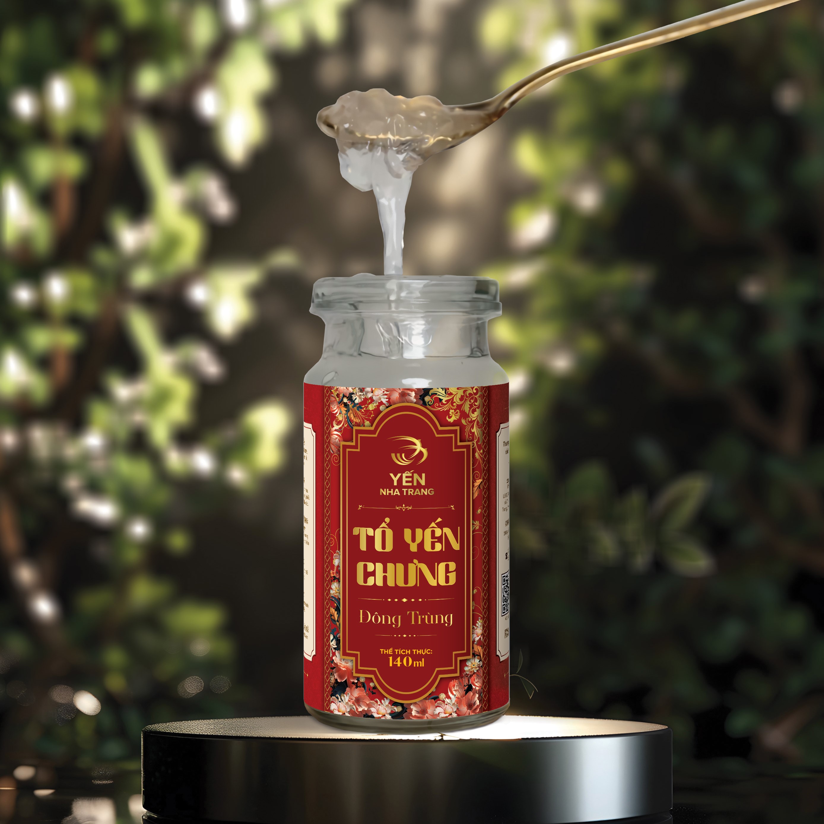 Yến chưng tươi vị Đông Trùng Hạ Thảo