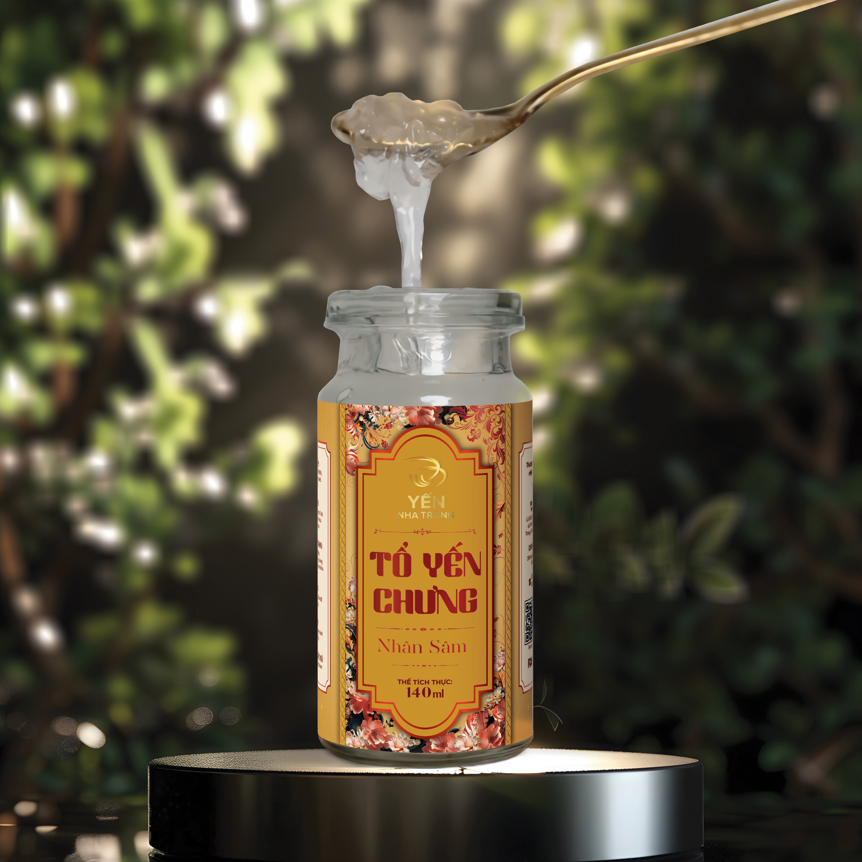 Yến chưng tươi vị Nhân Sâm